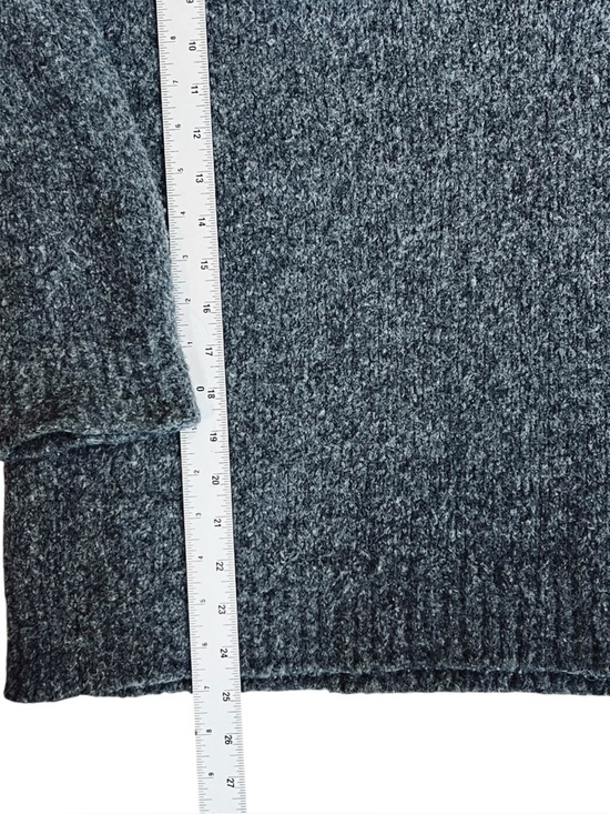 Nanushka Women’s Sz XS Gray Contrast Brushed Merino Wool Pullover Sweater - Picture 11 of 13